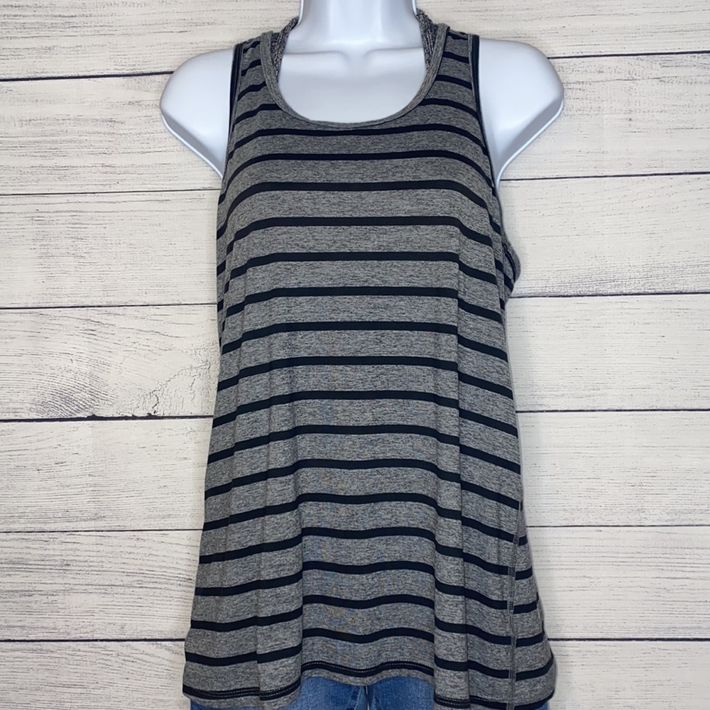 C9 Champion grey / black strip activewear tank